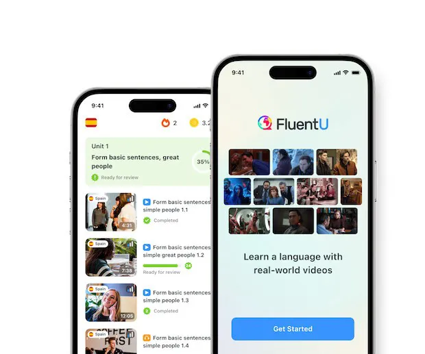 برنامه FluentU؛ بهترین برنامه های آموزش زبان آلمانی برای آیفون