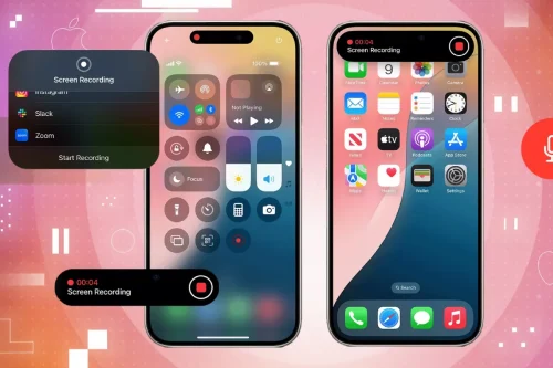 آموزش فیلم گرفتن از صفحه آیفون | (Screen Recording)