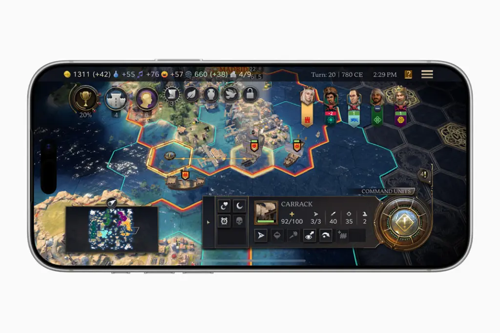 بازی Civilization VII برای آیفون