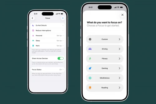 حالت فوکوس آیفون