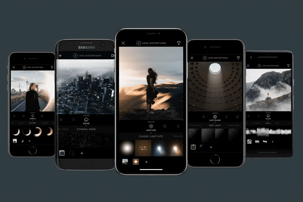 دانلود برنامه Lens Distortion برای آیفون