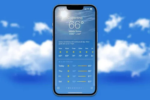 هرآنچه باید در مورد اپ آب و هوا در آیفون بدانید