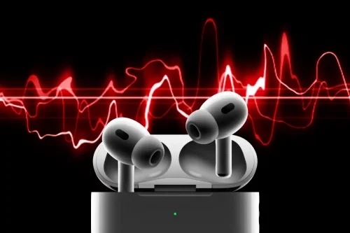 نحوه کم و زیاد کردن صدا با ایرپاد پرو