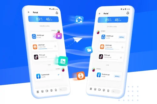 آموزش کار با نرم‌افزار Shareit در آیفون