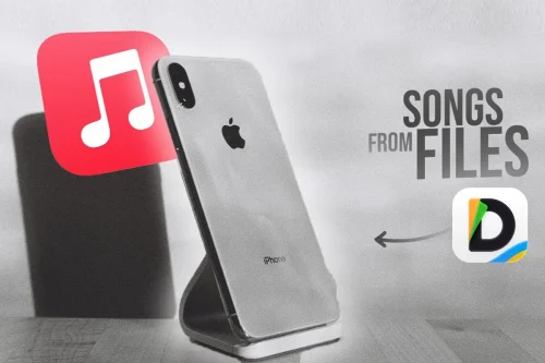 آموزش انتقال آهنگ از داکیومنت به اپل موزیک