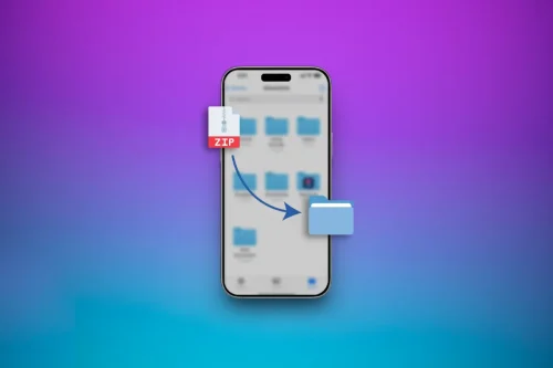 آموزش زیپ کردن فایل در آیفون + نحوه فشرده‌ سازی فایل ‌ها