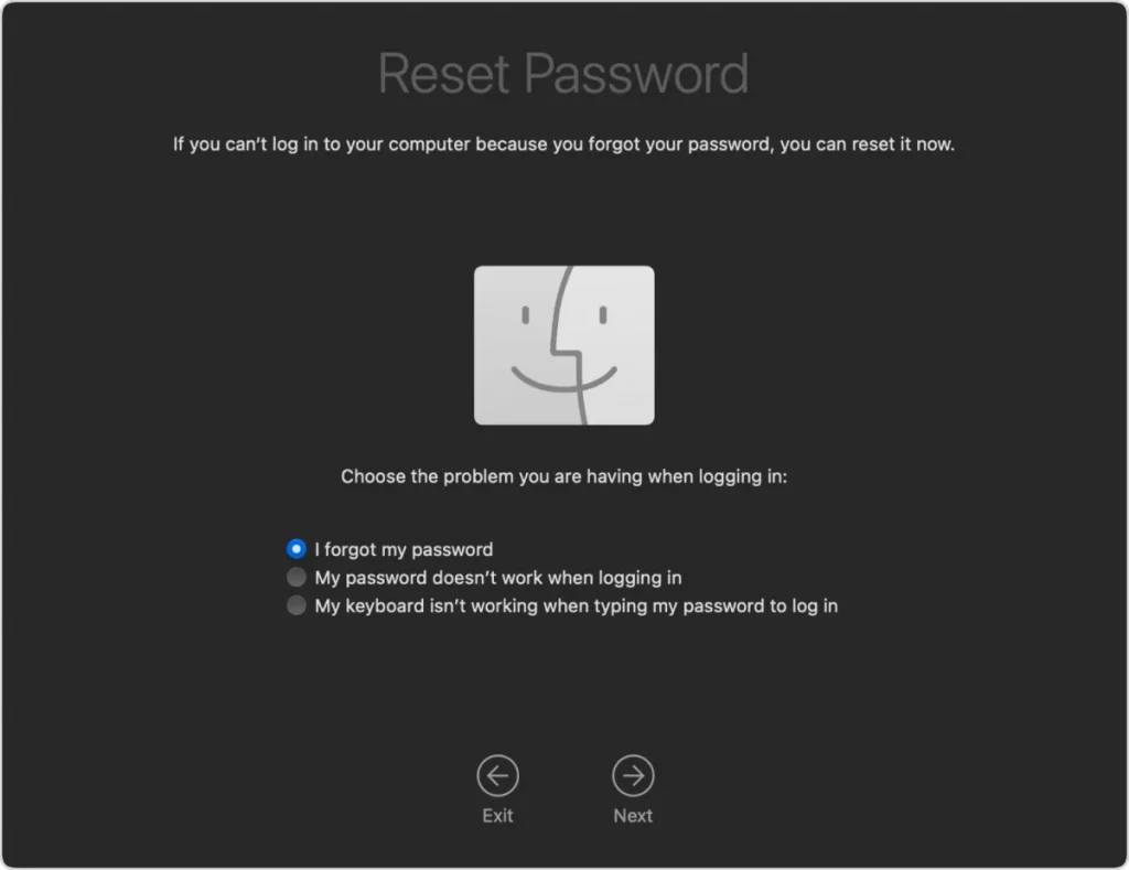 برداشتن پسورد مک بوک با OSX Recovery