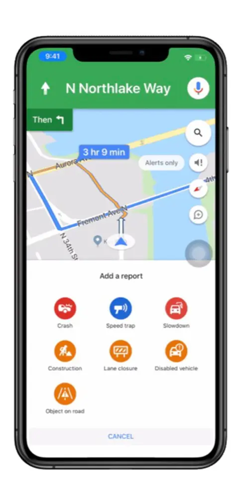 برنامه گوگل مپس برای آیفون