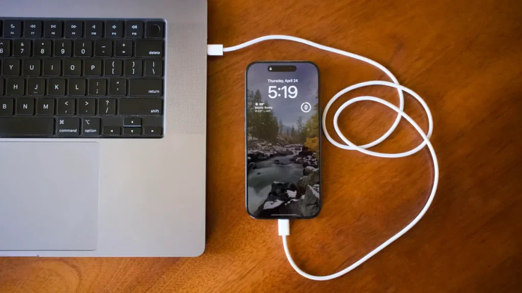 روشهای اتصال آیفون به مکبوک
