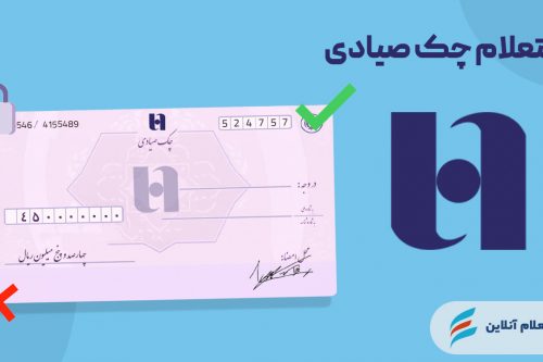 آموزش ثبت چک صیادی در همراه بانک صادرات