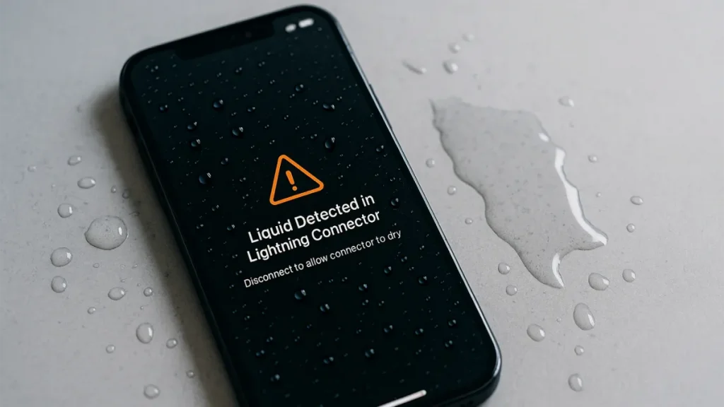 راهکارهایی برای مواجهه با خیس شدن آیفون