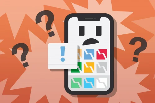 مشکل کرش کردن آیفون