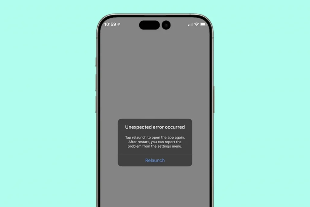 مشکل کرش کردن آیفون