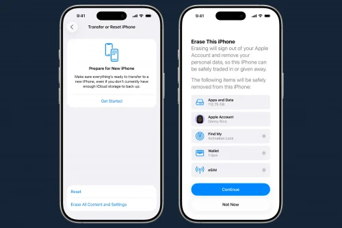 آموزش ریست فکتوری آیفون بدون از دست دادن اطلاعات
