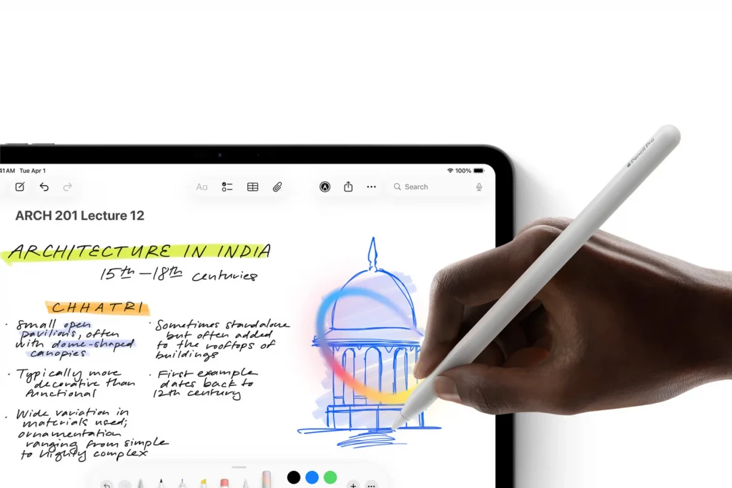 قابلیت ساخت تصویر در نوتس با هوش مصنوعی اپل