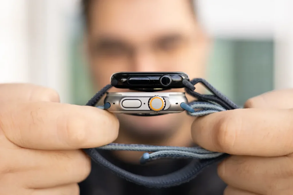 مقایسه اپل واچ اولترا ۲ با اپل واچ سری ۱۰؛ طراحی و ظاهر