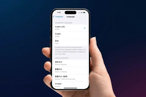 راهنمای گام به گام تغییر زبان آیفون