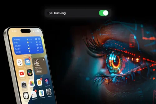 نحوه فعال کردن قابلیت Eye Tracking در iOS 18