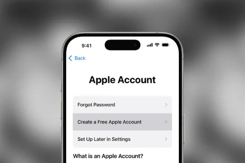 نحوه ساخت اپل آیدی با گوشی و مک بوک