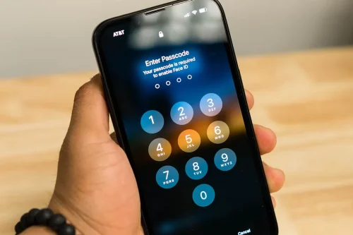 آموزش رمز گذاشتن روی آیفون