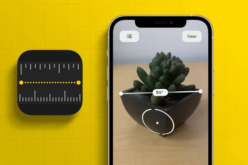 آموزش نحوه استفاده از برنامه متر آیفون
