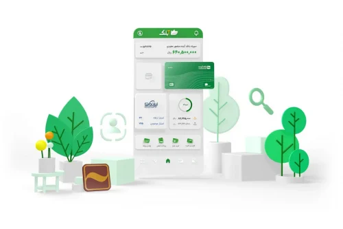 نحوه انتقال شبا با همراه بانک آینده آیفون