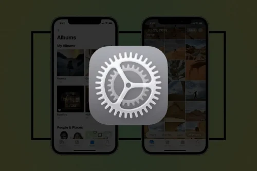 آموزش انجام تنظیمات گالری آیفون