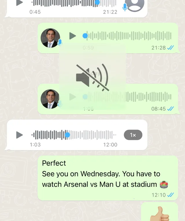 قطع بودن صدای واتساپ آیفون