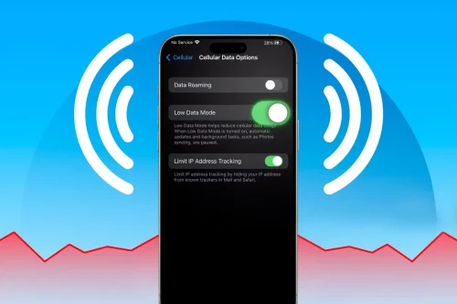 نحوه کاهش مصرف اینترنت در آیفون