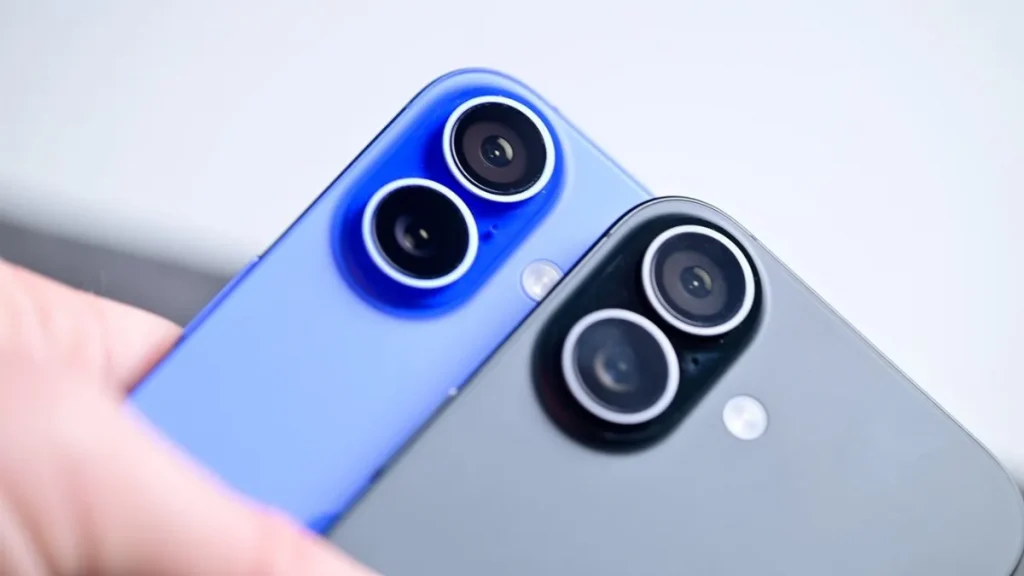 مقایسه آیفون 16 با آیفون 17 از لحاظ دوربین