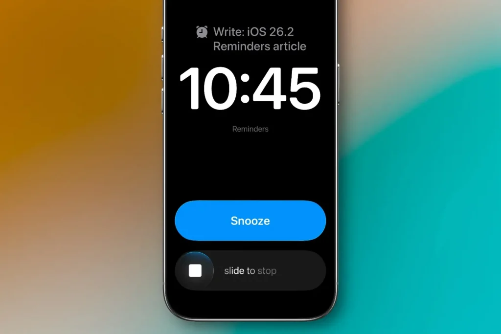سیستم عامل iOS 26.2