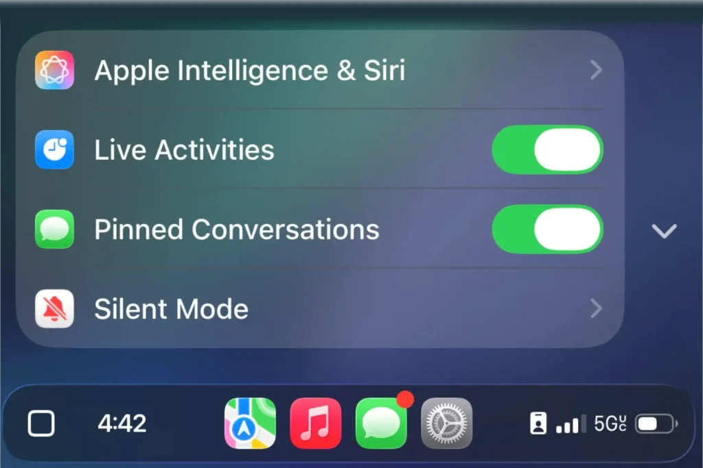 سیستم عامل iOS 26.2
