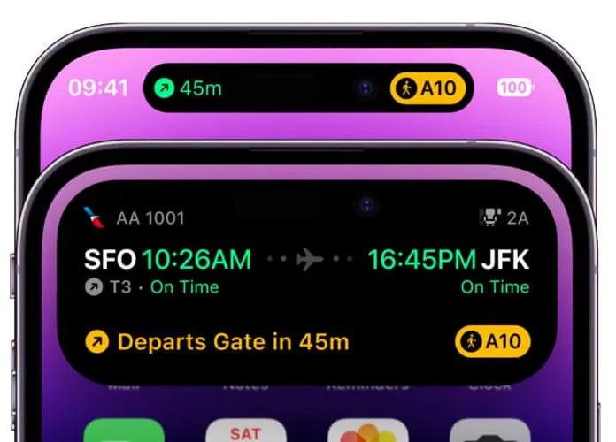 Live Activities در Dynamic Island و نقش آن در تجربه کاربری