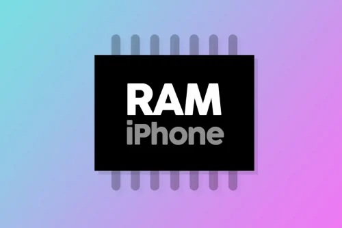 از کجا بفهمیم رم آیفون چند است؟