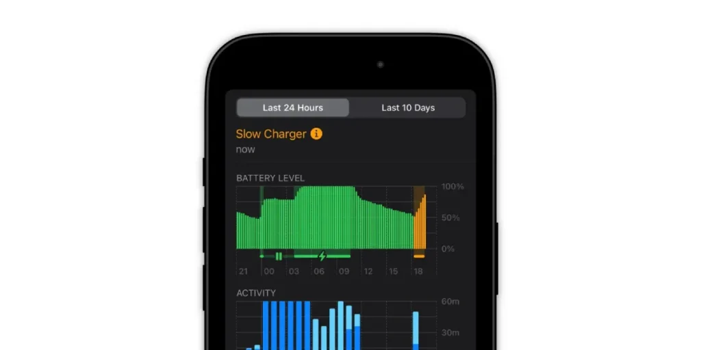 ارور Slow Charger آیفون