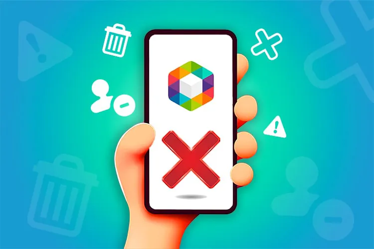 آموزش مرحلهبهمرحله دیلیت اکانت روبیکا برای آیفون