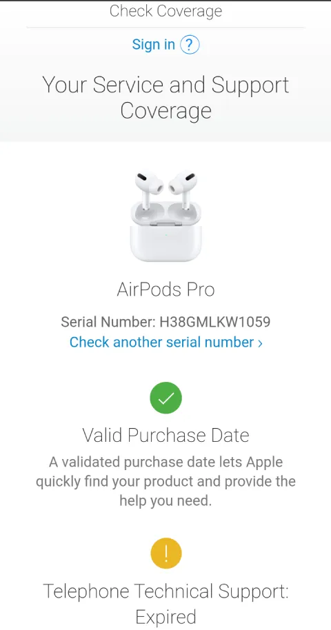 چک کردن شماره سریال و بررسی در سایت اپل برای تشخیص ایرپاد اصل