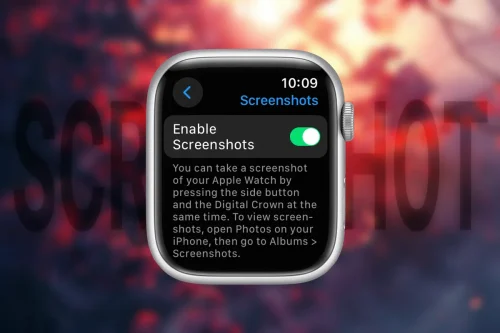 نحوه گرفتن اسکرین شات در اپل واچ