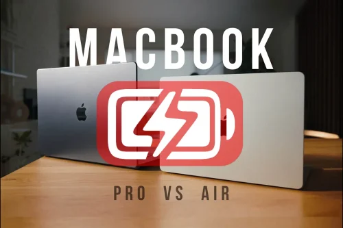 مقایسه باتری مک بوک ایر و مک بوک پرو