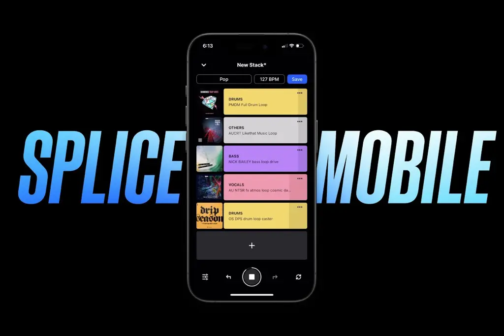 برنامه Splice برای آیفون