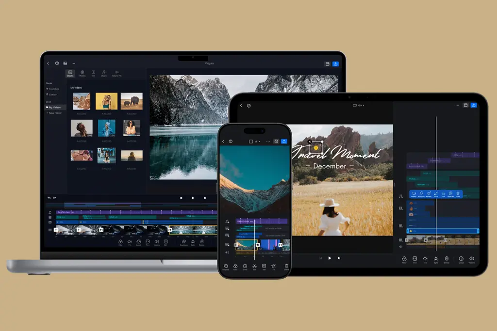 برنامه VN Video Editor برای آیفون