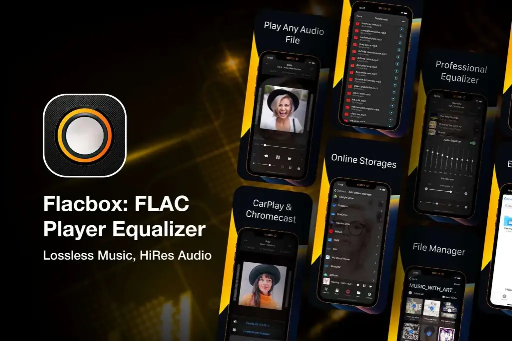 برنامه Flacbox برای آیفون
