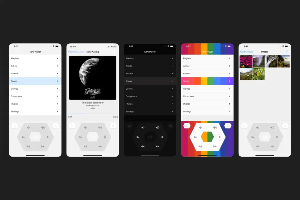 برنامه MPX Music Player برای آیفون