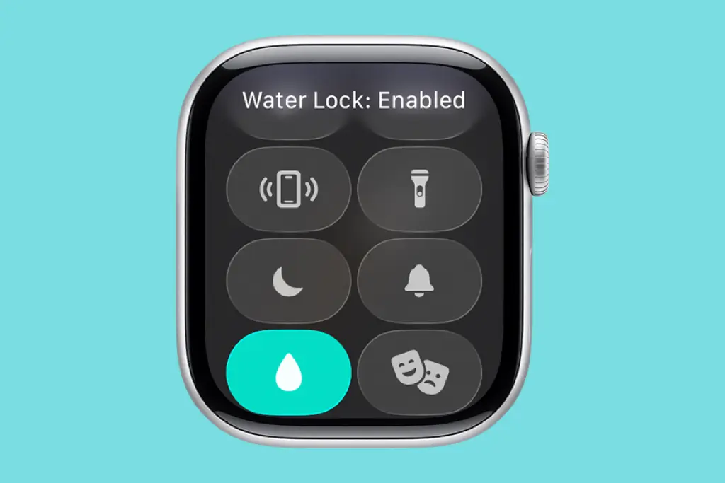 گزینه Water Lock اپل واچ